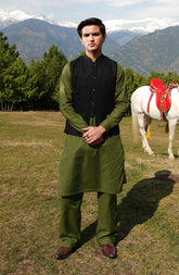 Boys Khaddar Waist Coat